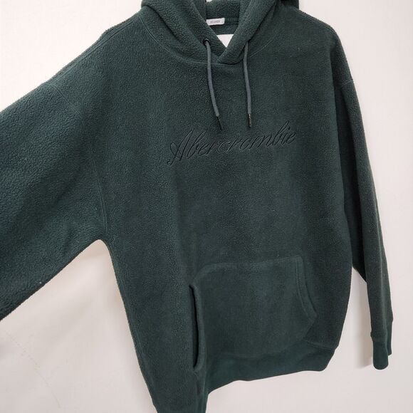 Abercrombie & Fitch Soft A&F Fleece Relaxed Hooded Woman's Medium 1287 - Picture 5 of 8
